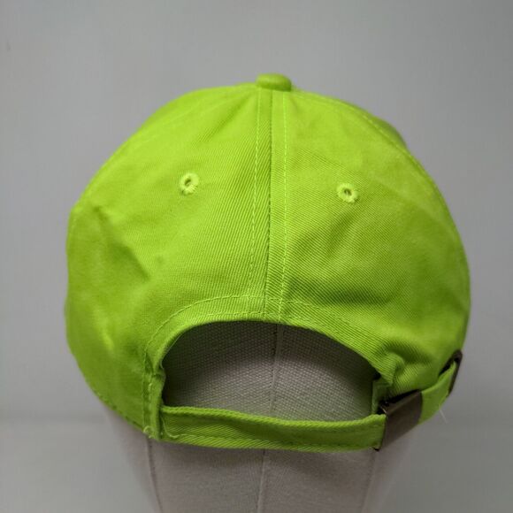 DMR Classic Headwear Men's Slideback Hat Green St. Augustine Beach Logo - Picture 5 of 7